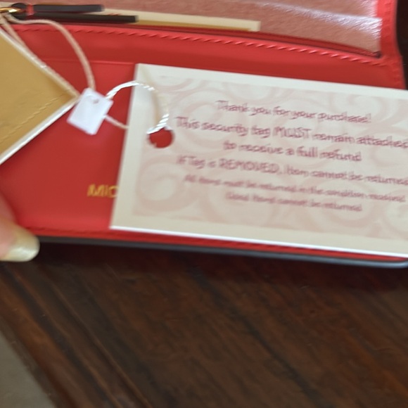 NWT Michael Kors Colby bag w/wallet in spiced coral - Picture 2 of 5